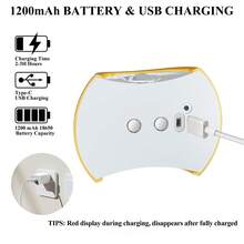 1/2/4pcs LED Motion Sensor Wall Light, LED Night Light With Human Sensor, Indoor Sensor Wall Lamp, Wireless LED Wall Lamp, Wall Light, Battery Powered, 3 Color Dimmable, Suitable For Living Room, Bedroom - Multicolor - View 8