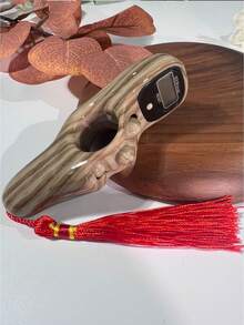 Bộ đếm tua rua vân gỗ, nút bấm im lặng, dùng cho cầu nguyện tại nhà thờ/nhà thờ Hồi giáo, phiên bản đặc biệt dành cho tháng Ramadan, bộ đếm tua rua cầm tay giúp giảm căng thẳng, bộ đếm di động dùng trong cầu nguyện Ramadan. - Nhiều màu - Xem 13