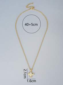 儿童项链，男士创意飞机吊坠项链，个性化朋克摇滚卫衣连帽衫百搭饰品项链，适合派对和街头穿着 - 項鍊 - 查看 2