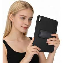 (All Series) Compatible With IPad (A16) 11th Generation 11 Inch 2025/10th Generation 10.9 Inch 2022/ Pro 11 Inch/Air 2/3/4/5/6/7/8 Case With Kickstand,Slim Ultra Thin Shockproof Back Shell Lightweight Soft TPU Cover Protective Case - Black - View 5