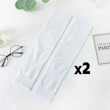 1 Cặp/2 Cặp Ống tay chống tia UV Unisex - Che hình xăm - UPF 50+ Ống tay thoáng mát Thích hợp cho chơi golf, đạp xe - Nhiều màu - Xem 13