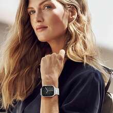 Stainless Steel Metal Band Compatible With Apple Watch 49mm 46mm 45mm 44mm 42mm 41mm 40mm 38mm, Suitable For Apple Watch Ultra 3 2 1/Series 11 10 9 8 7 6 5 4 SE, Fit For Men - 1PC - View 7