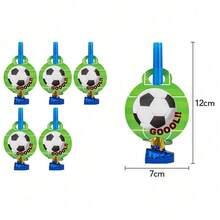 1pc Football Cheerleader Blow Horn Prop, Suitable For Sports Meet, Birthday Party, Fun Decor, Football Themed Sports Party Set, Applicable For Party Or Football Match, Birthday Party, Wedding And Cheerleading Performance, Can Be Used As Gift, Party Favor, Party Supplies, Party Decoration, Birthday Gift, World Cup - View 4