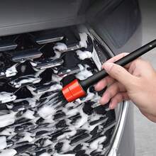 7/6/3pcs Car Detail Beauty Tool Set, Car Cleaning Tool Set, Interior Tool Brush, Vehicle Maintenance Tool Kit, Including Gap Brush, Cleaning Duster, Car Wash Towel, Dusting Brush, Chenille Gloves, Multi-Functional Car Cleaning Tool Kit - A - View 4