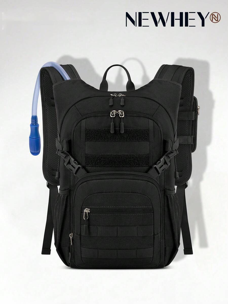 NEWHEY 2L Water Bladder Backpack, Lightweight Outdoor Hiking Cycling Water Bag Backpack For Men & Women, With Rain Cover, 18L Water Bladder Backpack Suitable For Hiking, Running, Cycling