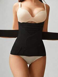 3pcs Compression Waist Trainer Set, Strong Shaping Body Sculpting Waist Cincher - Black - View 7