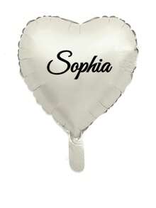 Customized Party Balloons, Cursive Font, Wedding Balloons, Birthday Balloons, Suitable For Halloween, Christmas, Easter, New Year, Valentine's Day And Other Major Holiday Events, Can Customize Personalized Names, Multiple Colors Available, Mix And Match - Multicolor - View 14