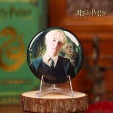 Harry Potter 1枚魔法系列徽章，以热门巫师角色为特色，哈利、罗恩、赫敏、马尔福、卢娜电影角色金属徽章，适用于服装、包袋、办公用品、学习用品、粉丝周边产品，是万圣节、圣诞节、返校季送给青少年的理想礼物。[官方授权] - 彩色 - 查看 12