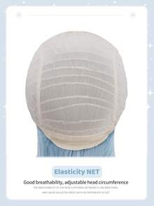 Tóc giả tổng hợp dài 16 inch với kiểu tóc thẳng tự nhiên, màu xanh nhạt tuyệt đẹp. Được thiết kế có mái, tóc giả này được làm từ sợi chịu nhiệt để đảm bảo độ bền. Bộ tóc giả này hoàn hảo để sử dụng hàng ngày, mang lại vẻ ngoài tự nhiên và chân thực. - Màu xanh nhạt - Xem 9