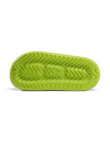 Kids Fashionable Versatile Durable Breathable Hollow Clogs, Children Beach Sandals, Kids Sandals - Green - View 11