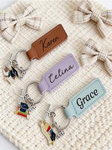 Personalized Name Graduation Keychain, Customized Keychain, 2026 Graduation Keychain Graduation Gift, Women's Graduation Gift, 2026 Keychain, Graduation Gift, Customized Keychain, Women's Elegant Gift, Teacher, Birthday, Christmas, Valentine's Day, Mother's Day - Multicolor - View 5