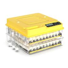 24-216 Egg Incubator For Hatching Eggs With Fully Automatic Egg Turning, Humidity Control By Bottles, Incubators For Chicken, Ducks, Quail, And Other Poultry Eggs, 360° View With Clear Window - 美規A型插(110-127V) - 查看 15