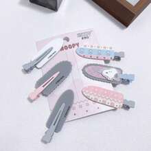 SNOOPY 1 bộ/3 chiếc kẹp tóc hoạt hình, kẹp tóc mái dễ thương, kẹp viền tóc, quà tặng sinh nhật học sinh, quà tặng ngày Valentine, quà tặng năm mới hoàn hảo. - Nhiều màu - Xem 9