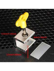 5 Sliding Window Locks, Adjustable Security Window Locks, Aluminum Alloy Window Stoppers With Keys, Window Lock Clips For Horizontal Sliding Doors And Windows - Multicolor - View 6