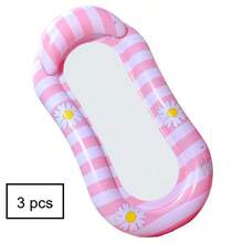 1 chiếc phao bơi bơm hơi màu tím lấp lánh đính kim sa kèm gối, ghế thư giãn trên nước dành cho người lớn, thích hợp cho tiệc bể bơi, kỳ nghỉ biển, thư giãn mùa hè. - Ghế nằm thư giãn lưới nước - Xem 11