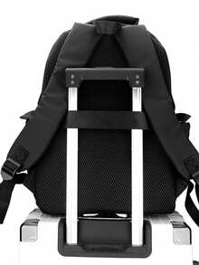 1pc Men's Business Backpack, Multi-Functional Laptop Bag, Student Schoolbag, Large Capacity Travel Bag For Men & Women - Multicolor - View 9