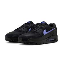 Men's Nike Air Max 90 Black/Sapphire-Black (DM0029 021) - 黑色 - 查看 4