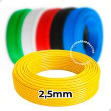 Flexible Electrical Cable Wire 2.5mm 50M Roll Inmetro Flame Retardant High Durability Safety Installations - Yellow - View 2