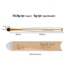 New French Half Moon Tip Pen, French Brush For Nails, Gel Nail Brush, Clean Up Brush, Nail Art Brush - Multicolor - View 10
