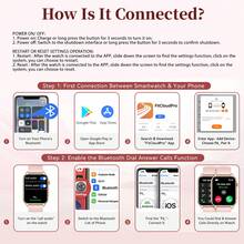 EIGIIS Jam Tangan Pintar Wanita Layar HD 1,96 inci dengan Lampu LED, 100+ Mode Olahraga, Pemantauan Kesehatan, Kompatibel dengan iOS dan Android, Cocok Sebagai Hadiah untuk Pacar/Kerabat di Hari Ibu - View 10