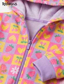 Girls' Winter Outfit Set, Sizes 1 To 12, Iaia - 紅色 - 查看 2