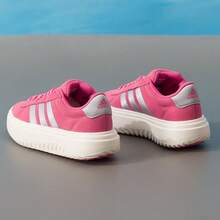 Adidas 女士新款CRAZYCHAOS 運動輕便復古休閒鞋 - 粉紅色/銀色 - 查看 1