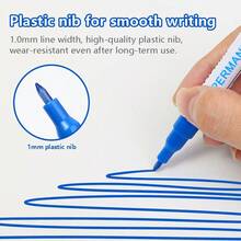2/4pcs Sets Frozen Marker Pens, Low-Temperature Storage Bag Marker, Black And Red Permanent Frozen Pens, Can Be Used For Cold Storage, Ice Bags, Food Bags, Glass, Refrigerators, Laboratory Marker Pens - Other - View 5