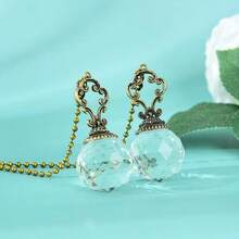 2pcs Vintage Copper Chain Crystal Pendant Extender, Colorful Pendant Extender, Zipper Extender With Crystal Prism Ball Connector, Suitable For Bathroom Toilet Light, Ceiling Fan, Table Lamp Extension Cord, Indoor Outdoor Garden Sunshine Catcher, Making Colorful Party Decorations, Suitable For Mother's Day, Father's Day, Party, Birthday Gifts - Multicolor - View 25