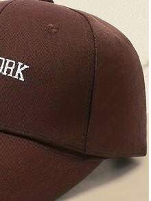 两顶男女通用棒球帽，适合全年日常休闲佩戴 - 多色 - 查看 2