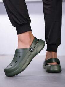 Unisex Breathable Clogs Shoes, Shock Absorbing, Non-Slip, Quiet, Versatile For Indoor/Outdoor Wear, Suitable For All Seasons - Multicolor - View 4