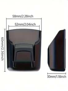 1/2 pezzi Scatole di stoccaggio chiavi per cruscotto auto, Portacarte telecomando multifunzione per auto, Portachiavi 2 in 1 per auto, Scatola di stoccaggio chiavi per interni auto, Riutilizzabile, Scatole di stoccaggio adesive, Organizzatori antiscivolo per cruscotto, Accessori per stoccaggio e organizzazione auto - Multicolore - Visualizzare 9