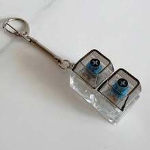 Móc khóa đồ chơi ngón tay hình phím cơ trong suốt bằng nhựa PC - Đồ chơi giảm áp lực với âm thanh click rõ ràng, quà tặng sáng tạo cho lễ Phục sinh, Halloween, Giáng sinh, sinh nhật và các bữa tiệc. Móc khóa đồ chơi ngón tay hình phím cơ trong suốt bằng nhựa PC - Đồ chơi giảm áp lực với âm thanh click rõ ràng, quà tặng độc đáo cho các ngày lễ, sinh nhật và tiệc tùng. - Xem 6