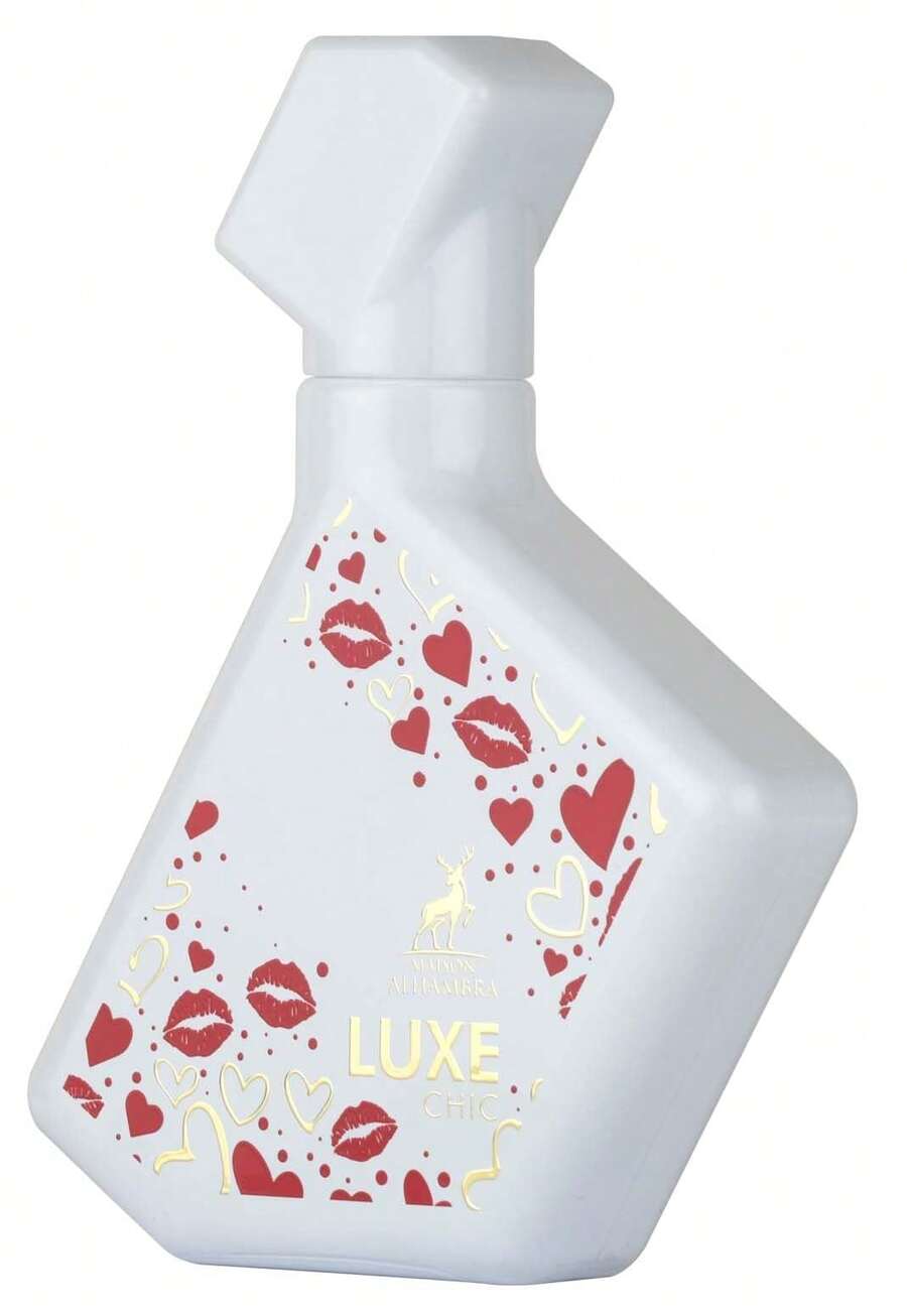 Maison Alhambra Luxe Chic Eau de Parfum 100ML Vaporizador – Fragancia femenina elegante con notas florales y almizcladas, diseñada para resaltar la sofisticación y la feminidad con un aroma duradero y moderno. | Beauty Explotion | Tu tienda de belleza y maquillaje – explota tu mejor versión - floral almizclado femenino - Ver 1