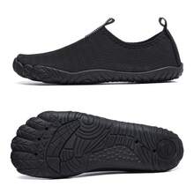 ZIITOP Water Shoes For Women Barefoot Shoes Quick Dry Aqua Outdoor Sports For Swim Pool Beach Surf Walk Water Yoga River Lake Hiking Beach Essentials - 全黑 - 查看 1