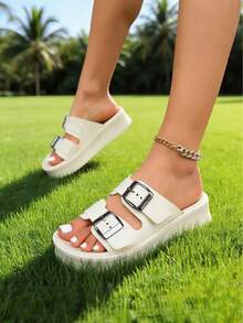 FZY New Women's Home Slippers, Casual Sandals, Quiet Thick-Soled Slippers, Non-Slip Design, Comfortable Materials, Ergonomic Design, High-Quality Winter Home Slippers For Women, Suitable For Various Occasions And People, Solid Color Design, Stylish And Simple, An Indoor Essential, A Popular Bestseller.Must-Have Outfits For Valentine's Day,Essential Easter Outfits - 杏色 - 查看 3