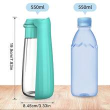 3-Color Collapsible Flip-Top Pet Water Bottle, Portable Outdoor Walks Dogs Stuff Water Dispenser, For Small Medium And Large Dogs ﻿ - Multicolor - View 4