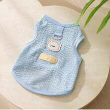 1pc Summer Lightweight Breathable Mesh Dog Vest, Prevents Fur Loss, Suitable For Poodle, Teddy, Devon Rex Cats, Protects Small Puppies From Direct Sunlight - Multicolor - View 16