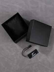 Reloj de cuarzo clásico para hombres RICECGO, esfera redonda con pantalla de fecha, correa de acero inoxidable, adecuado para uso diario, un regalo ideal para cumpleaños y profesionales de negocios - Dorado - Ver 10