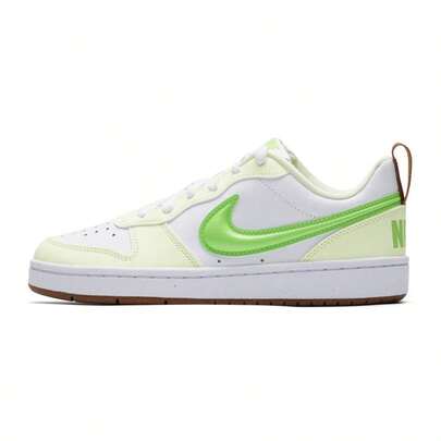Nike Zapatillas deportivas casuales para niños, uso diario ligero y cómodo, COURT BOROUGH LOW RECR BG GCEL Zapatillas deportivas de caña baja, IV2860-131