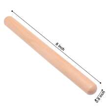 1-32 Pcs Of Classical Wooden Percussion Instruments, 8-Inch Rhythm Natural Hardwood Sticks, Musical Instruments, Musical Instruments, Otamatone, Silicone Finger Sleeves, Clapper Sticks - Multicolor - View 6