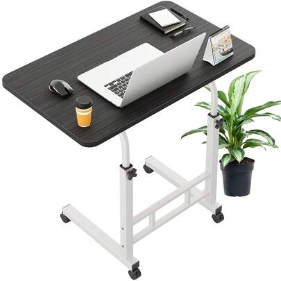 80*40cm Mesa Para Laptop Con Ruedas Y De Altura Ajustable,80x40x90cm Mesas De Reunión,mesas Laterales,ajustable Escritorio Mesas Para Jardin Altura Ajustable Mesa Laterales Escritorio Mesas Laterales Mesa Para Laptop Altura Ajustable Con Ruedas
