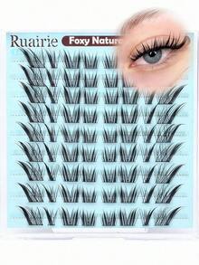 Wispy Manga Fox Eye Cluster Lashes - Natural & Spiky Individual Lash Extensions For Daily Wear - Foxy Manga Lash Clusters - View 7
