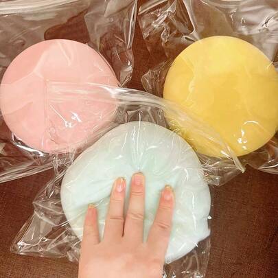 Large Slow Rebound Squeeze Toy, Soft Compressible Sensory Toy, Made Of PVC Material, Stress Relief Ball, OPP Packaging Gift, Pressure Ball, Finger Toy, Adult Moisturizing Novelty Stress Relief Toy, Birthday Gift, Party Decor, Gift Box Filler