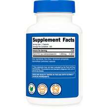 Nutricost Vitamin B12 (Methylcobalamin) 1000mcg, 120 Capsules - Vegetarian, Non-GMO & Gluten Free B12 Supplement | B12 Supplement, Energy Support, Vegetarian, Gluten Free, Non-GMO, 120 Capsules, 1000mcg, Premium Quality, Methylcobalamin, Vitamin B12, Women Vitamin - Khác - Xem 5