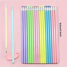 30支混合装铅笔，HB铅笔，马卡龙木质铅笔，果冻铅笔，返校用品 - A - 查看 3