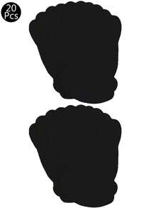 30-Pack, Non-Woven Disposable Nipple Covers, Black Gourd-Shaped Non-Woven Breast Pads | Strapless, Self-Adhesive, Skin-Friendly, Invisible, Comfortable, Anti-Sagging, Anti-Protrusion - Multicolor - View 15