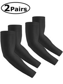 4pcs/2pcs Men's Cooling Compression Arm Sleeves, Suitable For Young People, Can Cover Tattoos, Summer Clothing Fake Tattoo Arm Sleeves, Arm Sleeves, Holiday Gift - Multicolor - View 13