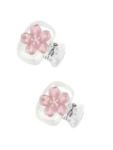 2个装樱花图案便携式牙刷套，可爱樱花图案，透明白色旅行牙刷收纳盒；清新可爱风格，春日元素；便携式牙刷头保护夹，牙刷收纳夹，牙刷保护套，保护牙刷头，便于携带的便携设计，旅行防尘牙刷头套，送给情侣、朋友、家人、老师和旅行爱好者的最佳礼物，家庭和宿舍必备。 - 彩色 - 查看 11