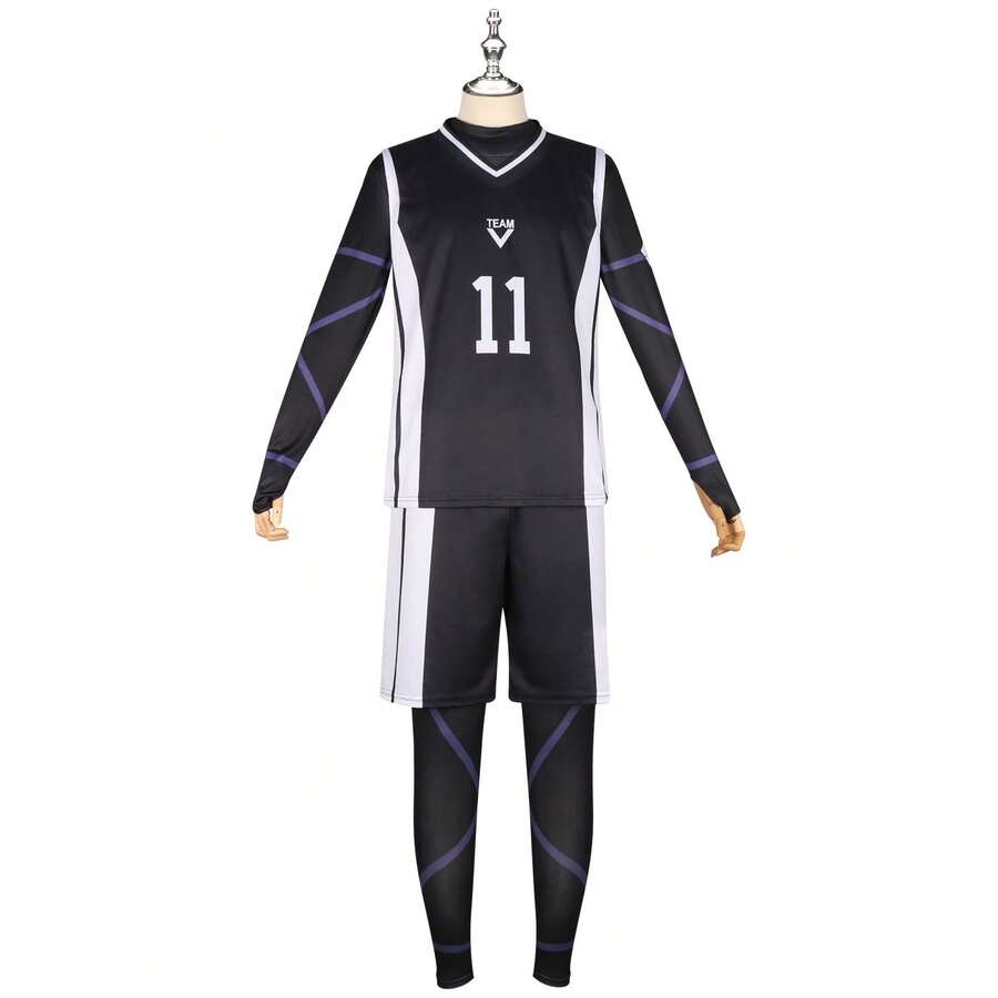 Men Accessory Sets - Black #11 [Jersey Vest + Shorts] - View 1