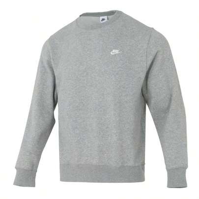 Nike Áo nỉ nam kiểu chui đầu AS M NK CLUB BB CREW NEO VRSTY, Áo nỉ rộng rãi và thoải mái kiểu thường ngày IB3304-063